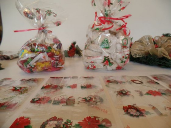 bolsas de celofan navidenas